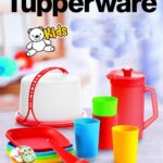 Conjunto Picnic Toy (artigo de brincar) Tupperware miniaturas