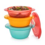 Conjunto Cristalwave Grande para Aquecer no Microondas Tupperware