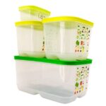 Conjunto Ventsmart para conservação de frutas e legumes Tupperware